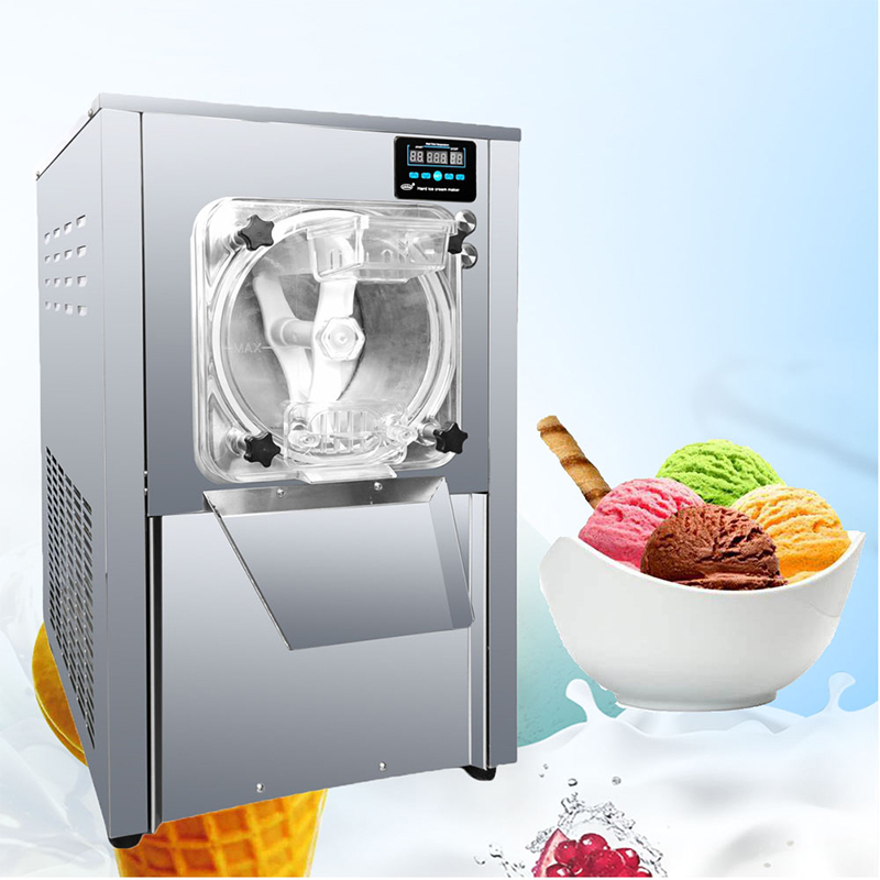 How to use table hard ice cream machine to achieve creative combinations of different flavors?