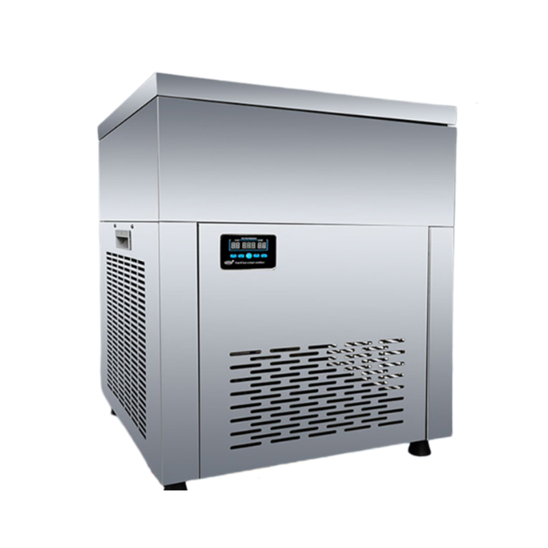 Why has the icicle machine become an ideal choice for efficient ice making in the cold drink industry?