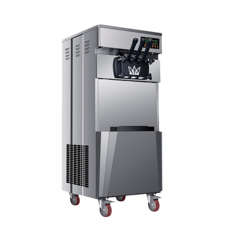 Double Compressor No-Cleaning Vertical Soft Ice Cream Machine With Pre-Cooling ZHIM SC128