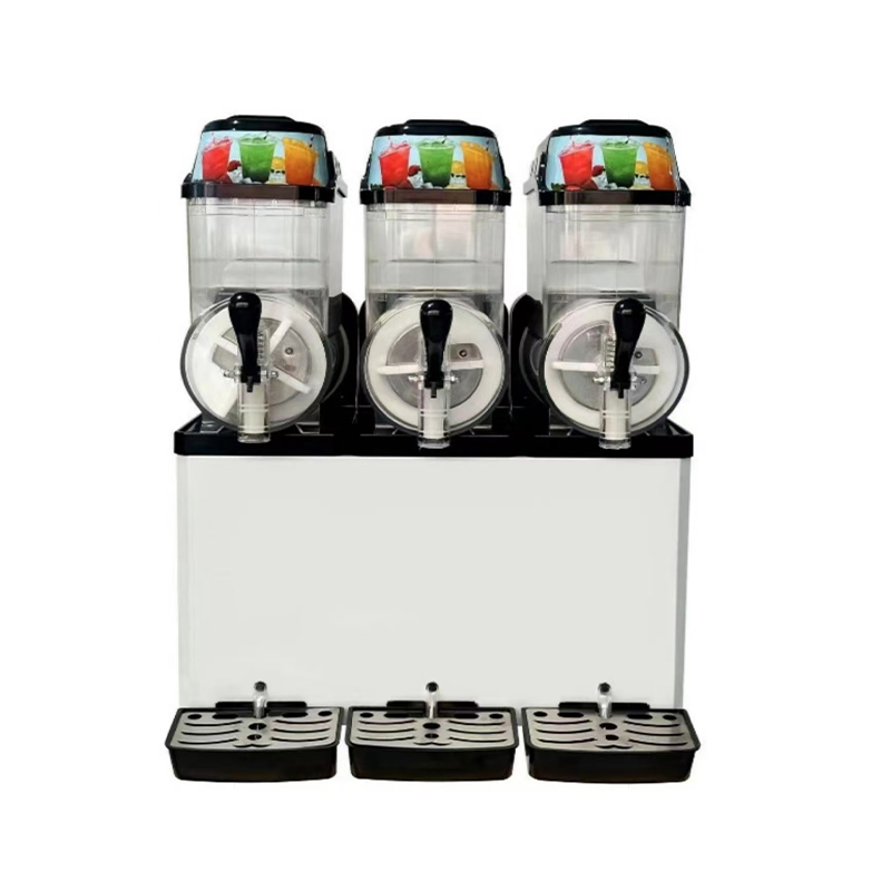 Why is the 3 tanks commercial slushy machine so popular among bars, convenience stores and event suppliers?